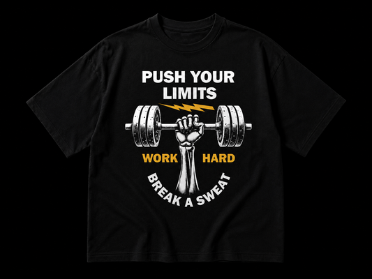 Push Your Limits Gym T-Shirt