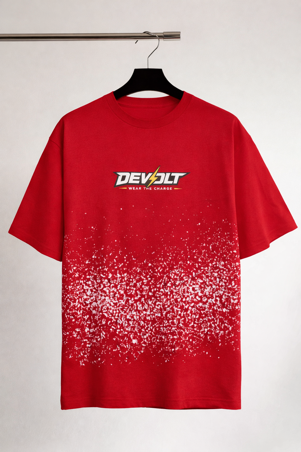 DEVOLT Red Oversized T-shirt