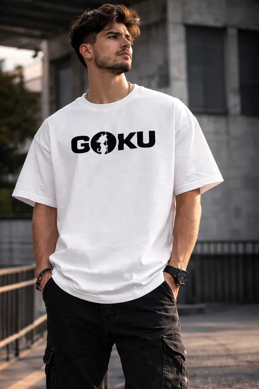 Goku Anime Oversized T-shirt