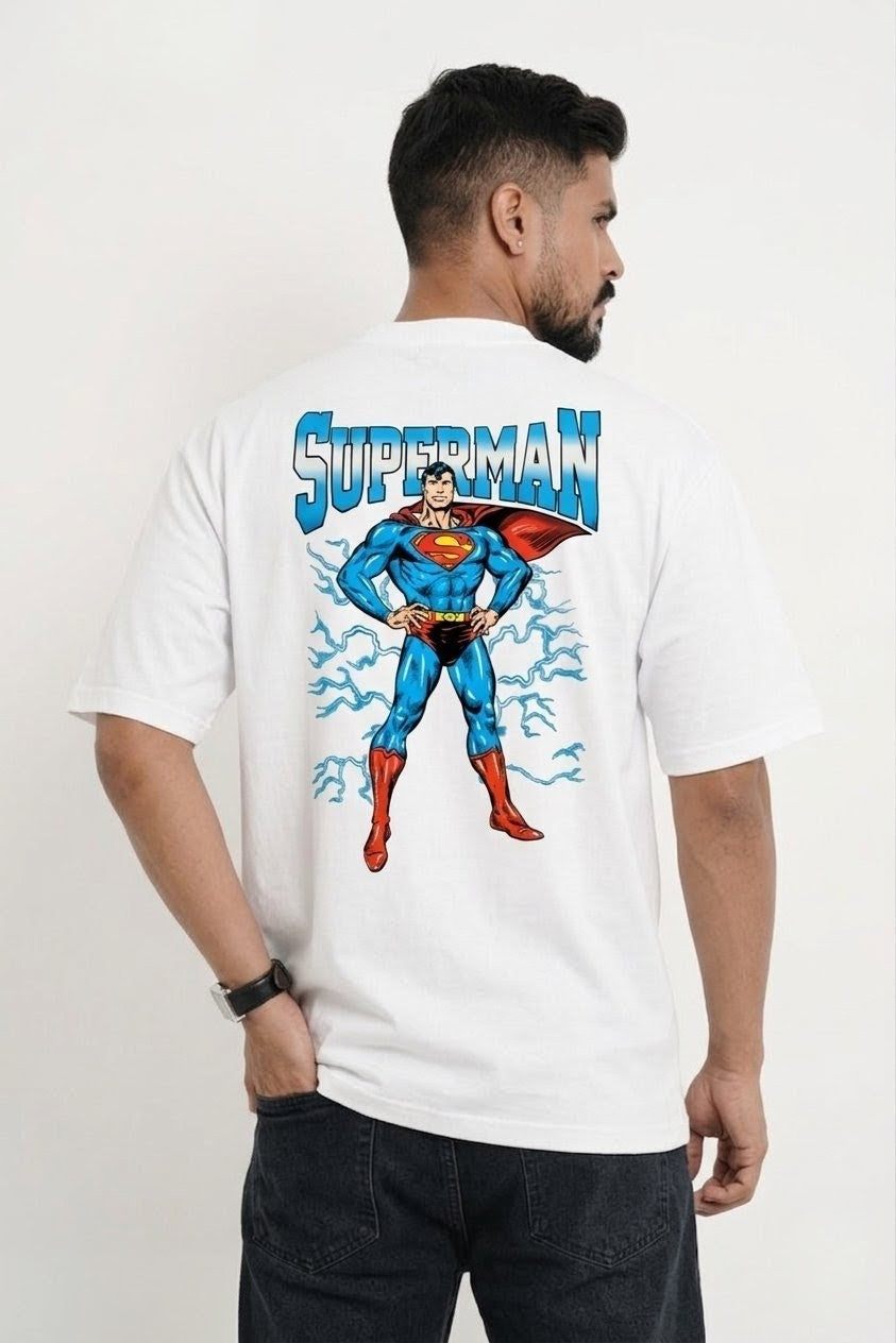 Superman Oversized Graphic T-Shirt