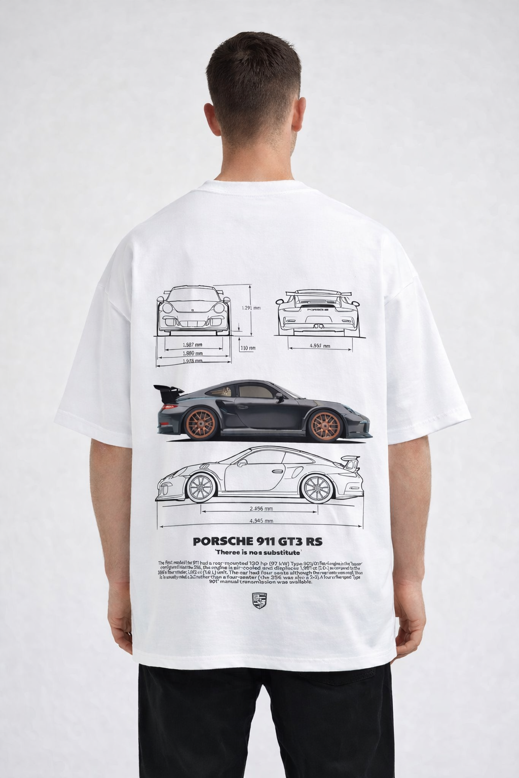 Porsche 911 Oversized T-Shirt