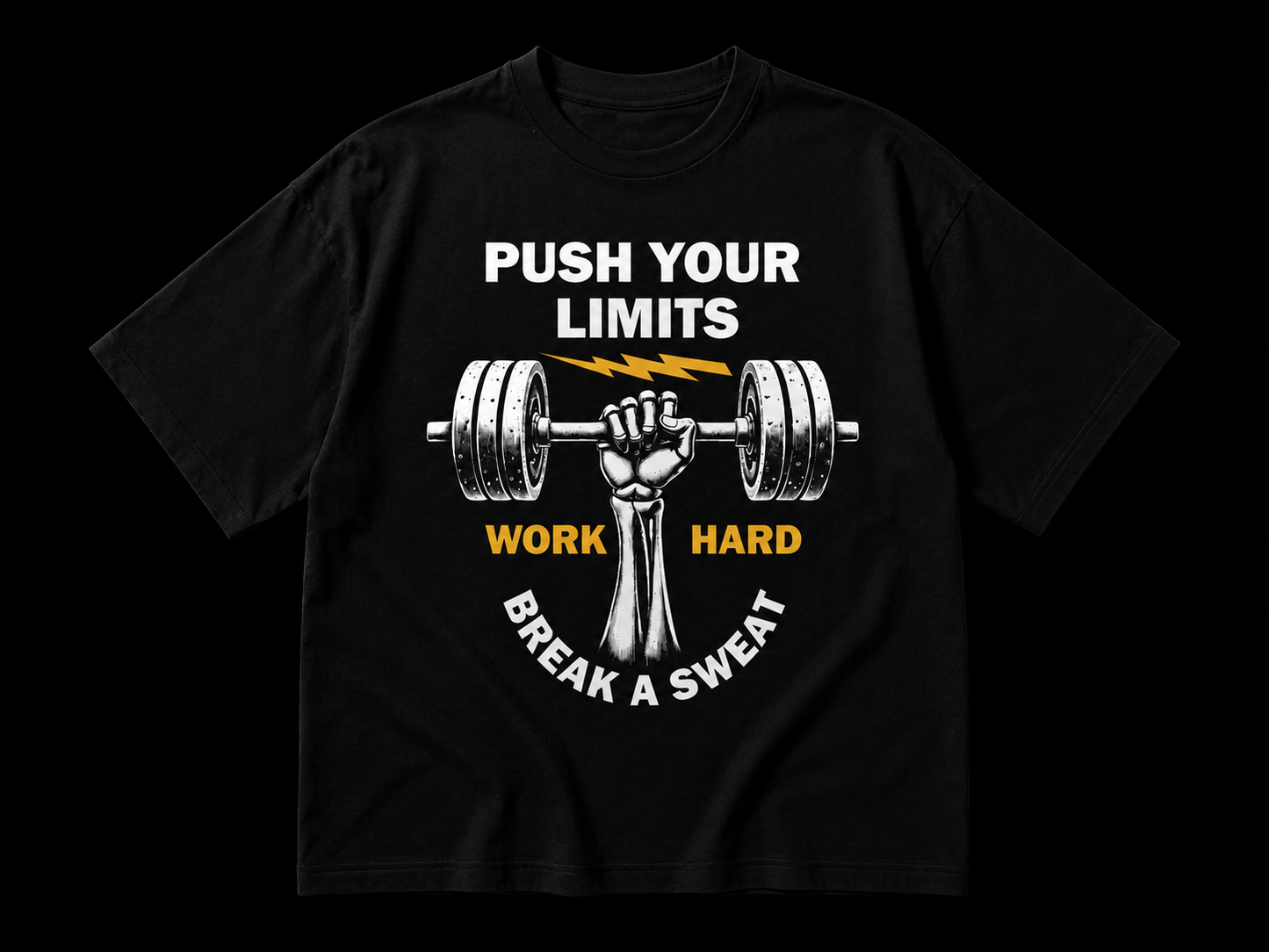 Push Your Limits Gym T-Shirt