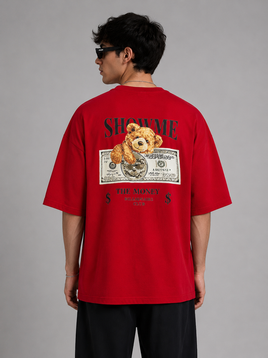 Money Bear Oversized Tshirt