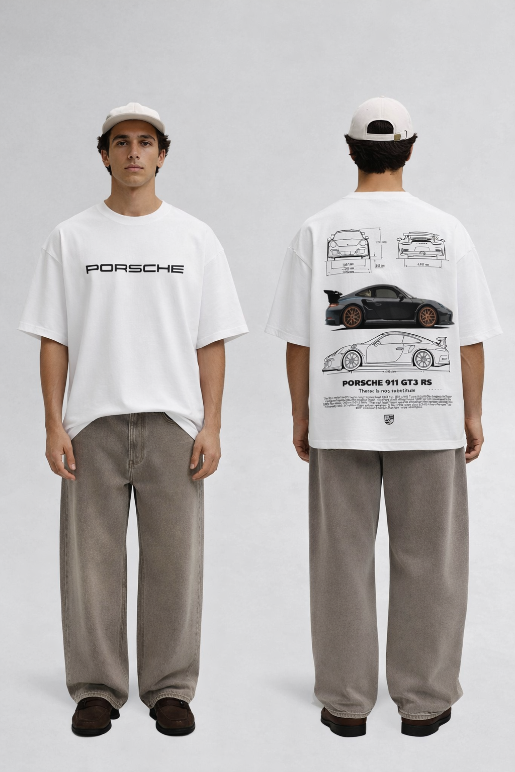 Porsche 911 Oversized T-shirt