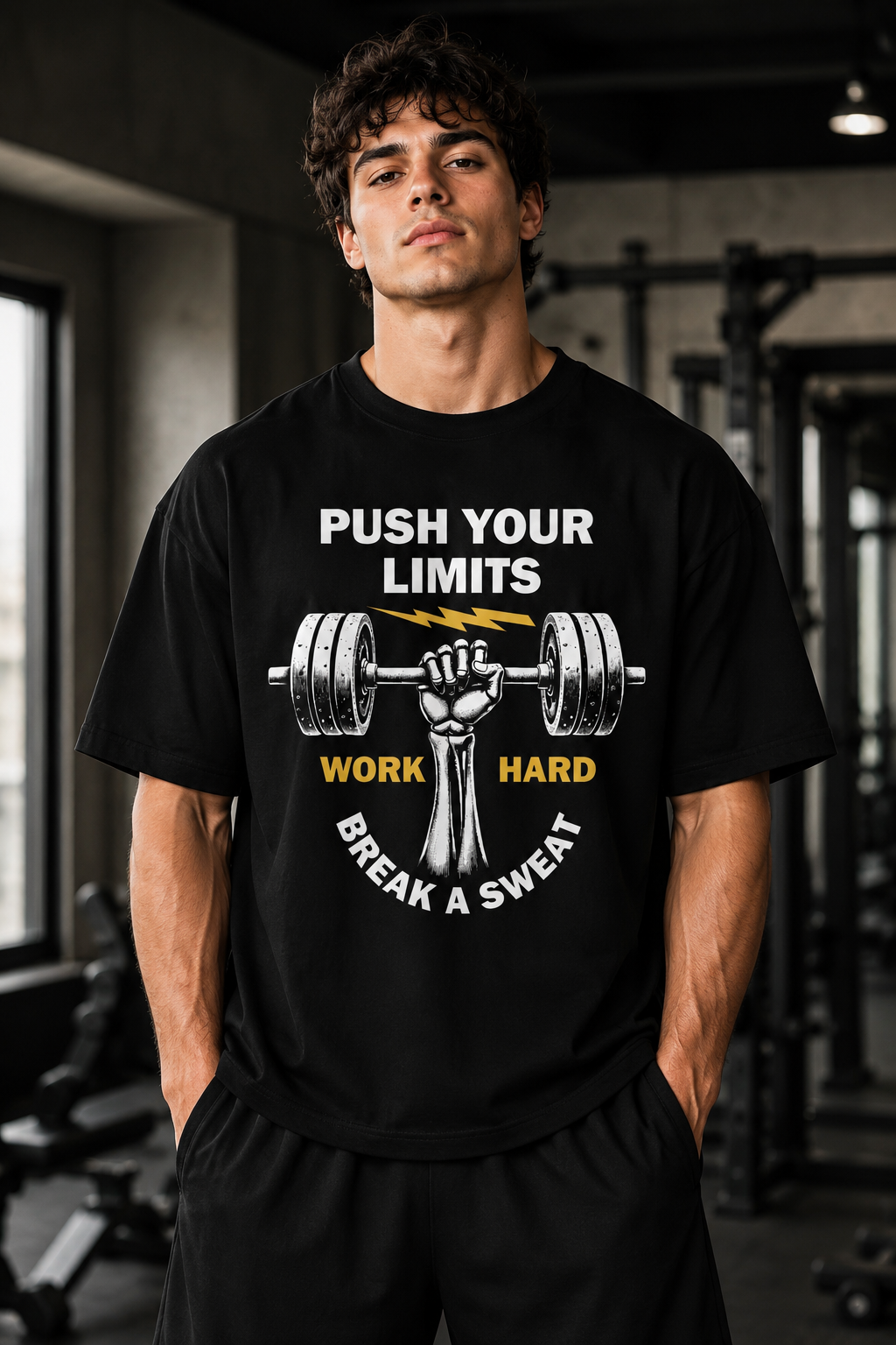 Push Your Limits Gym T-Shirt