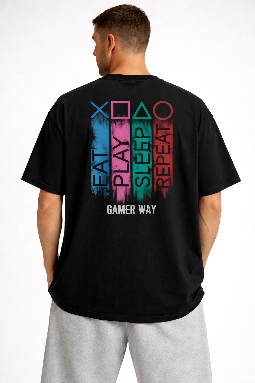 Gamer Way Oversized T-Shirt