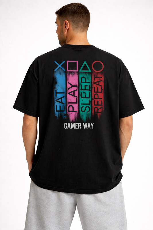 Gamer Way Oversized T-Shirt